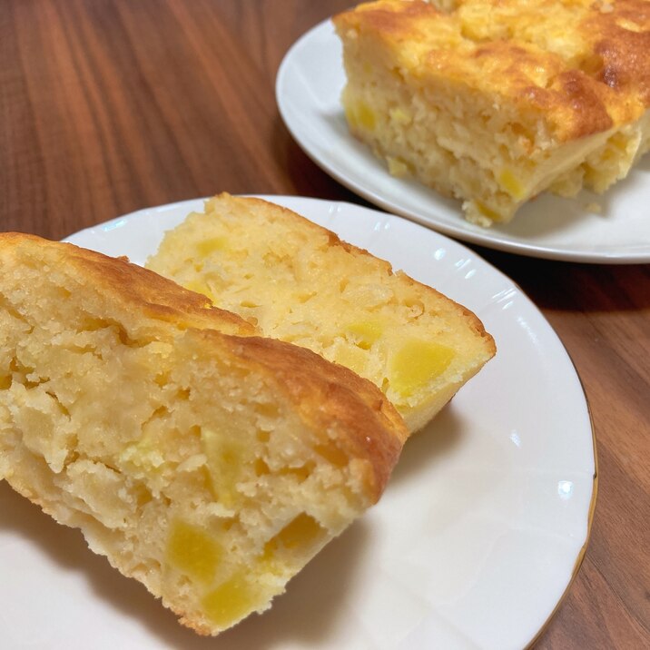 りんごとさつまいものケーキ